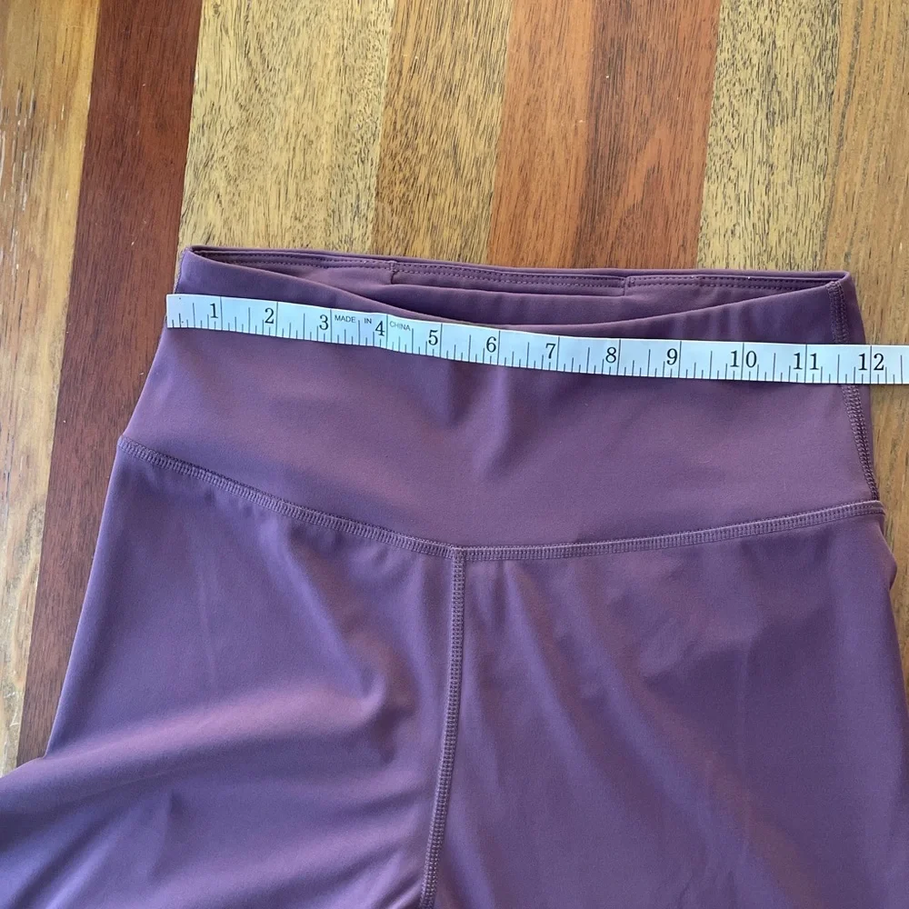 Purple High-Waisted Leggings